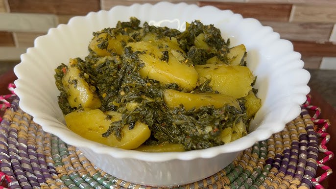 Saag Methi Alu (mittelschraf)