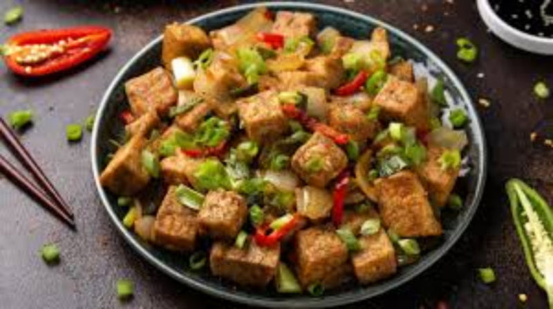Tofu alu (mittelscharf)
