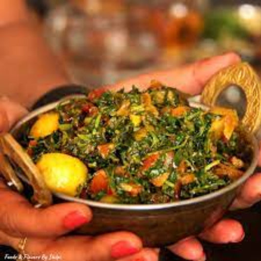 Saag Methi Alu (mittelschraf)