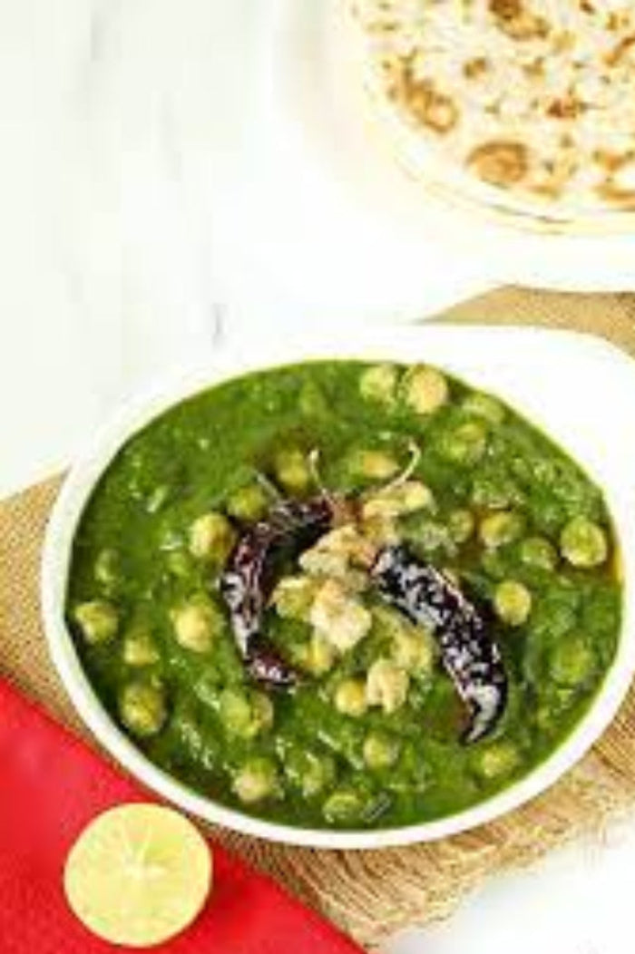 Chana Saag (mittelschraf)