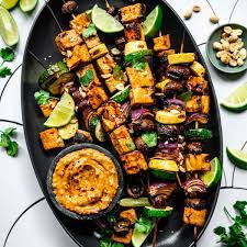 Mixed Vegetarian Grill mit Tofu