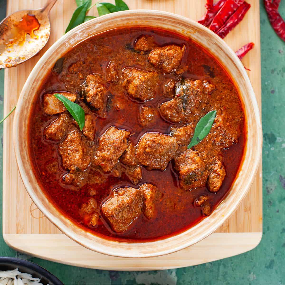 Lamm Vindaloo (scharf)
